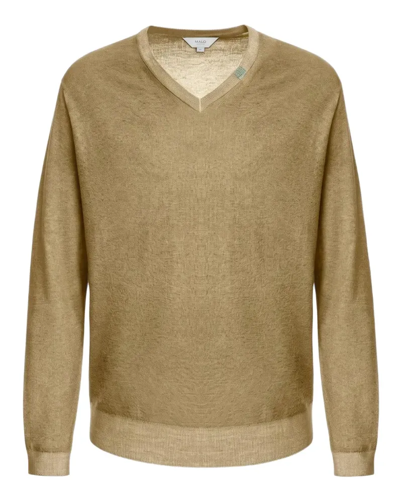 Malo Tavolozza Strickpullover - Nude Nude