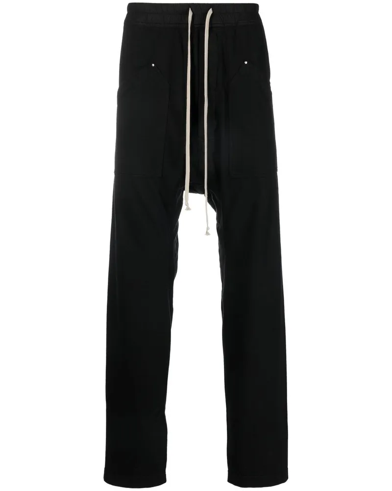 DRKSHDW by Rick Owens Baggy-Hose mit Kordelzug - Schwarz Schwarz