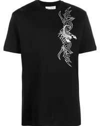 Philipp Plein T-Shirt mit Skorpion Schwarz