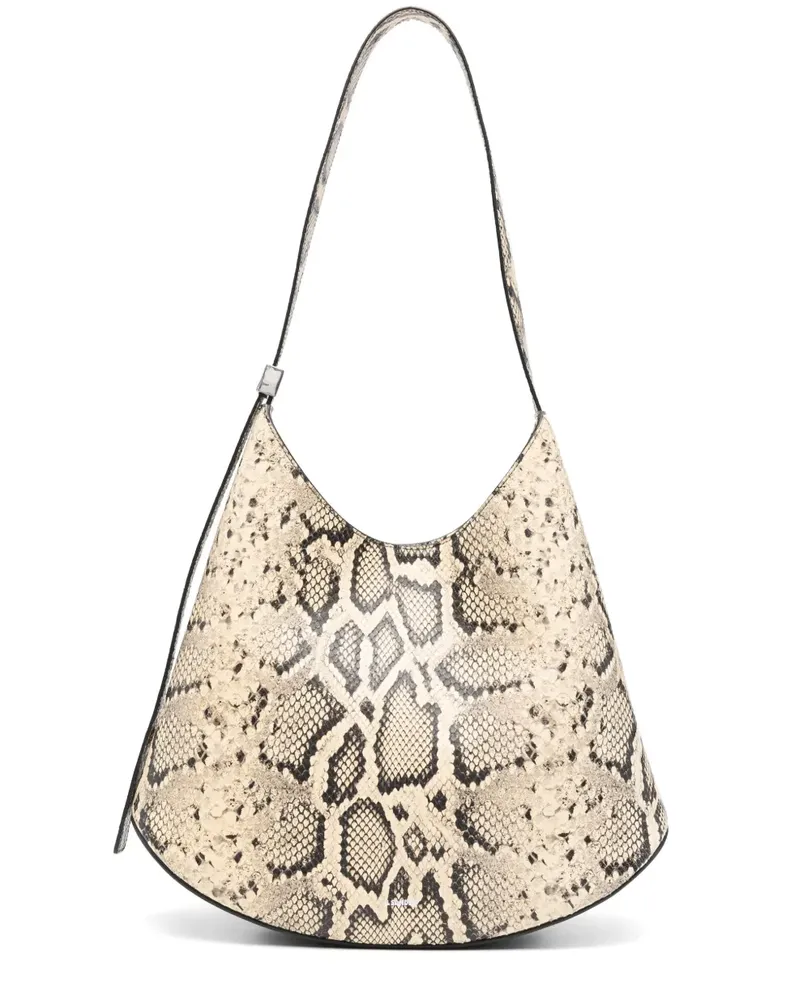 Jil Sander Mittelgroße Eldorado Schultertasche - Nude Nude