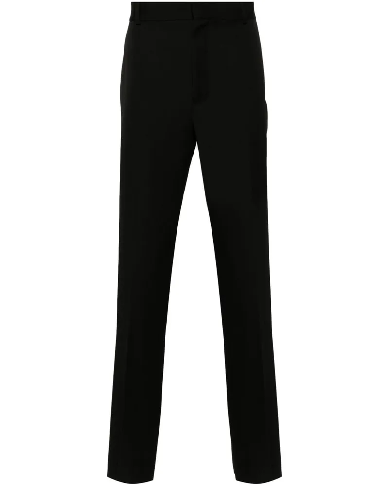 Alexander McQueen Klassische Zigarettenhose - Schwarz Schwarz