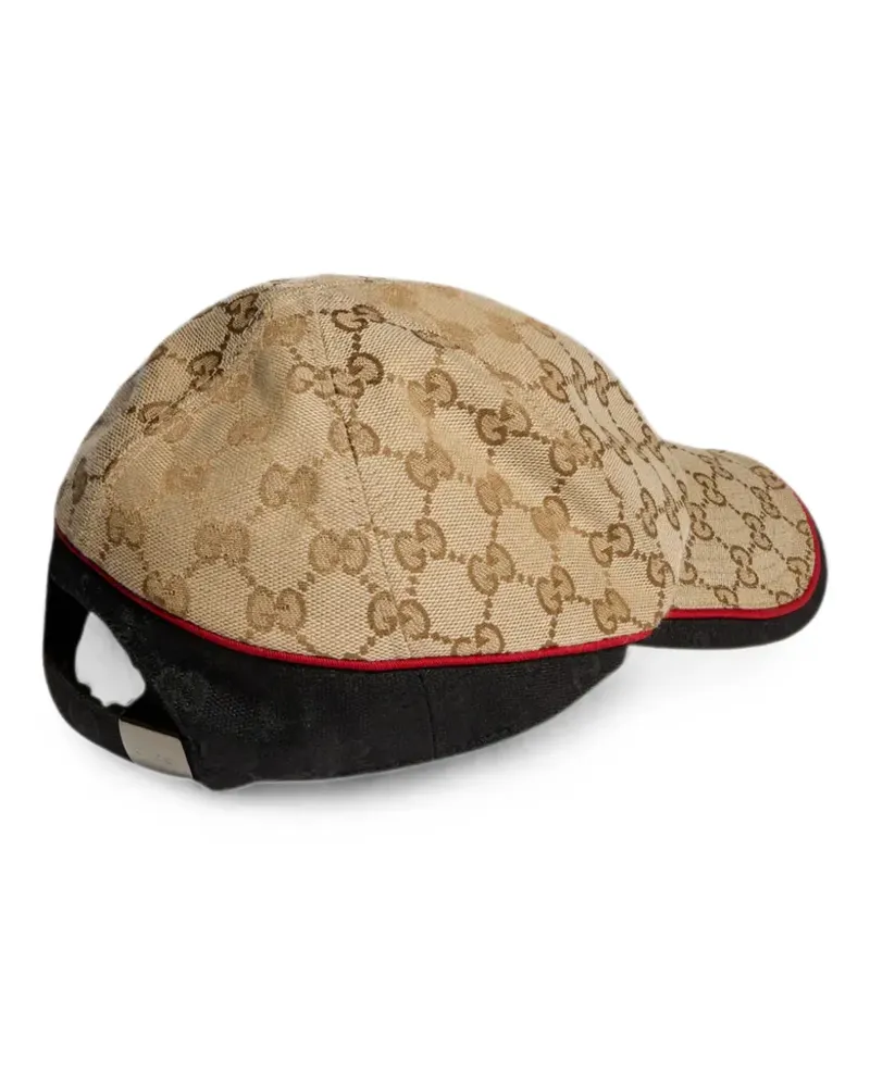 Gucci Baseballkappe aus GG Canvas - Nude Nude
