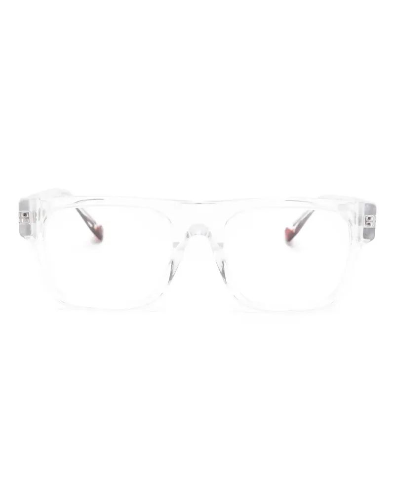 Etnia Barcelona Beluga Brille mit eckigem Gestell - Weiß Weiß