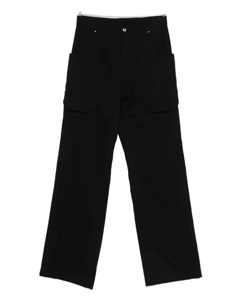 Rick Owens Stefan button-fastening trousers - Schwarz Schwarz