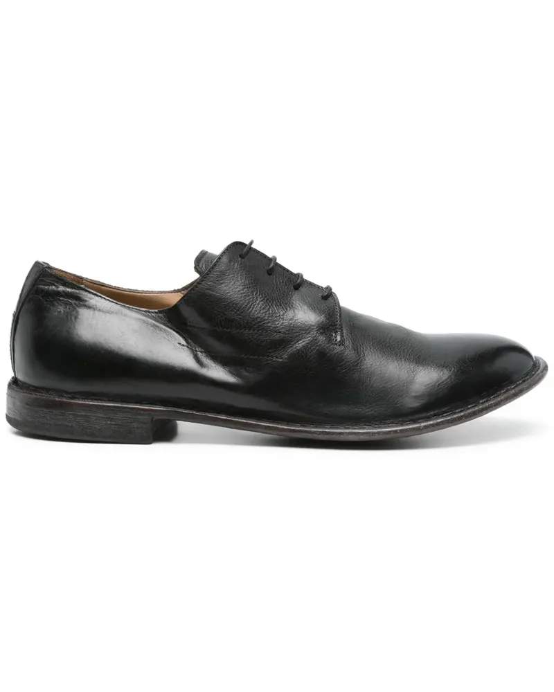 Moma Derby-Schuhe aus Leder - Schwarz Schwarz