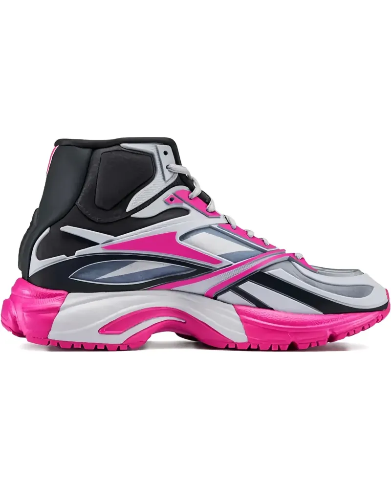 Reebok Premier Road Modern Mid "White/Pink/Black" Sneakers - Rosa Rosa