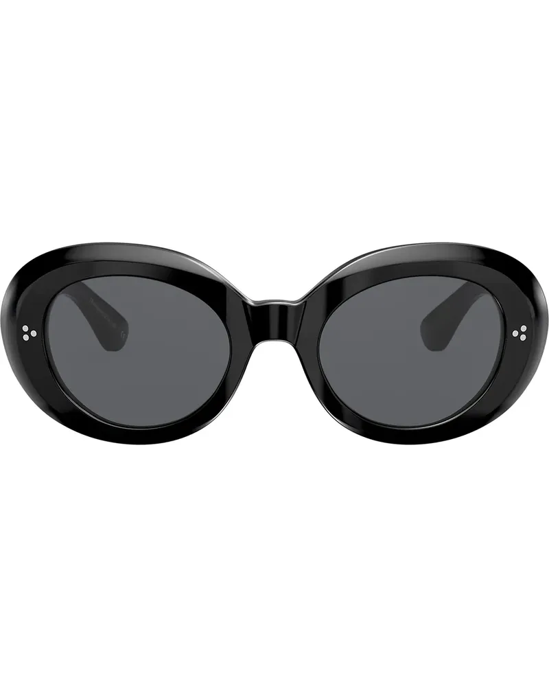 Oliver Peoples Erissa' Oversized-Sonnenbrille - Schwarz Schwarz