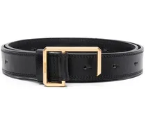 Gürtel mit Logo-Gravur - Schwarz