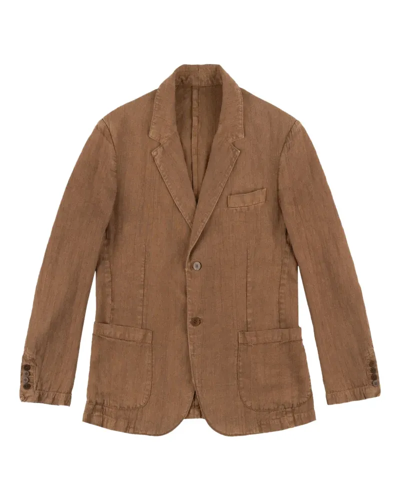 Original Vintage Style single-breasted blazer - Braun Braun