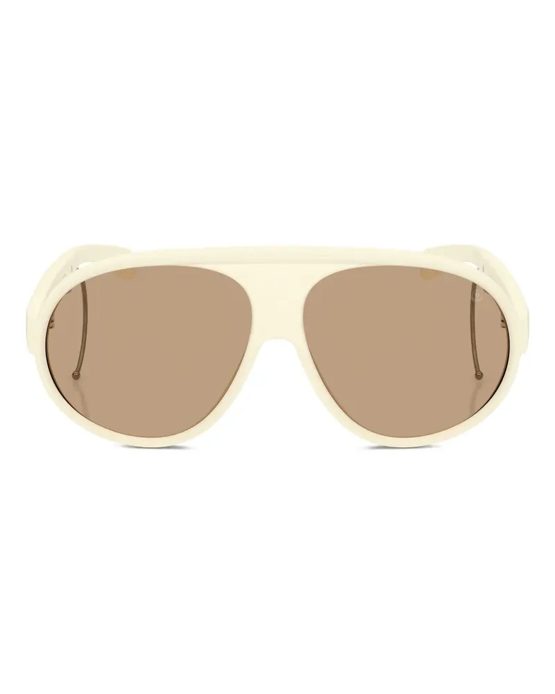 Moncler Getönte Pilotenbrille - Nude Nude
