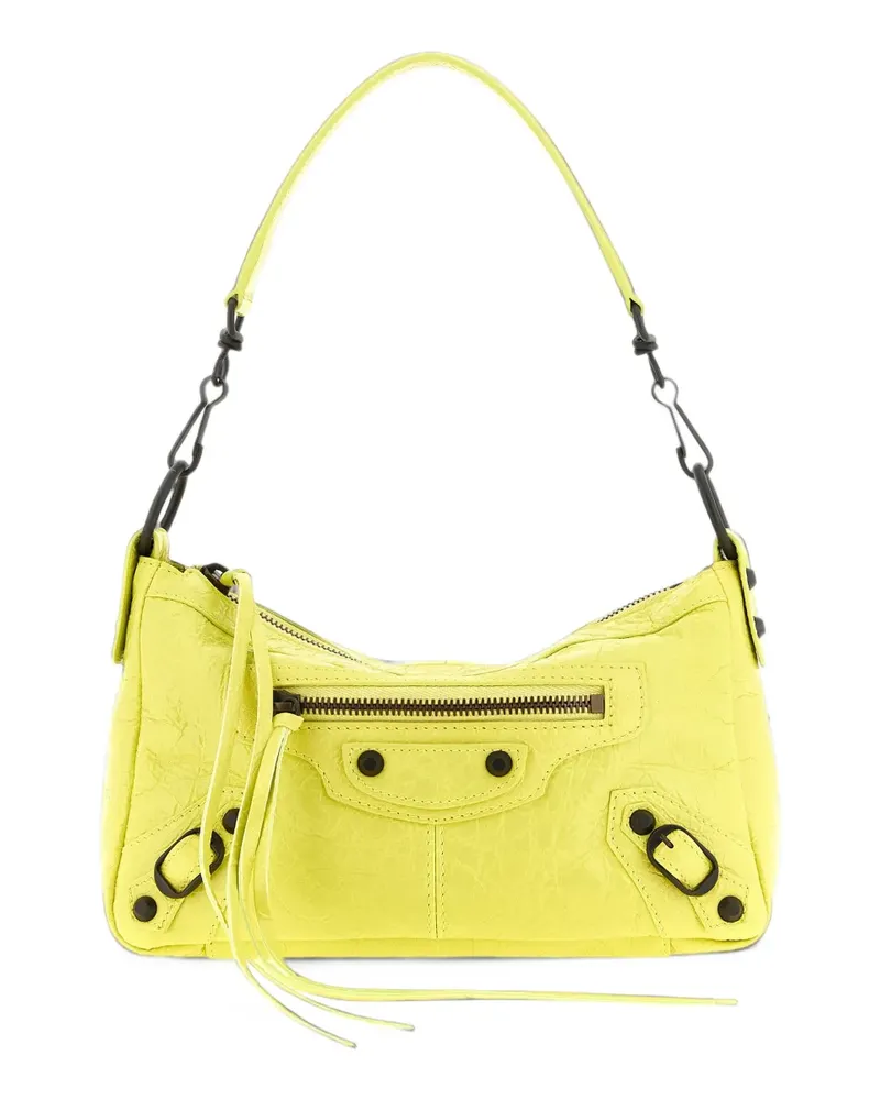 Balenciaga Le City Moto Mini-Tasche in Lemonade - Gelb Gelb