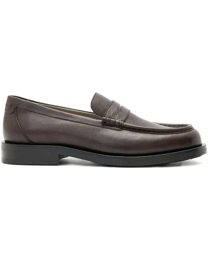 AllSaints Bloom Penny-Loafer - Braun Braun