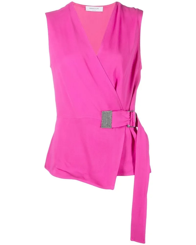 Fabiana Filippi Asymmetrisches Top - Rosa Rosa