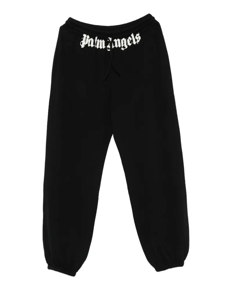 Palm Angels logo-print track pants - Schwarz Schwarz