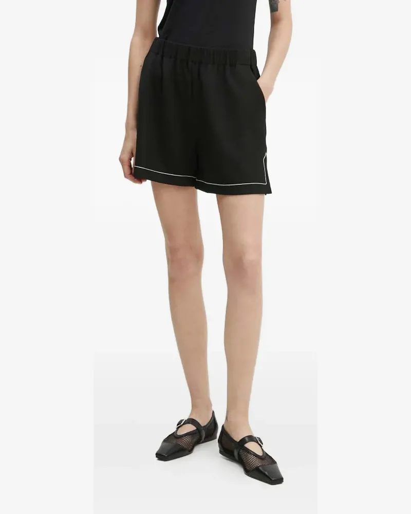 Theory side-pockets shorts - Schwarz Schwarz
