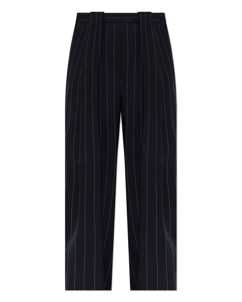 Stella McCartney Hose mit Nadelstreifen - Blau Blau