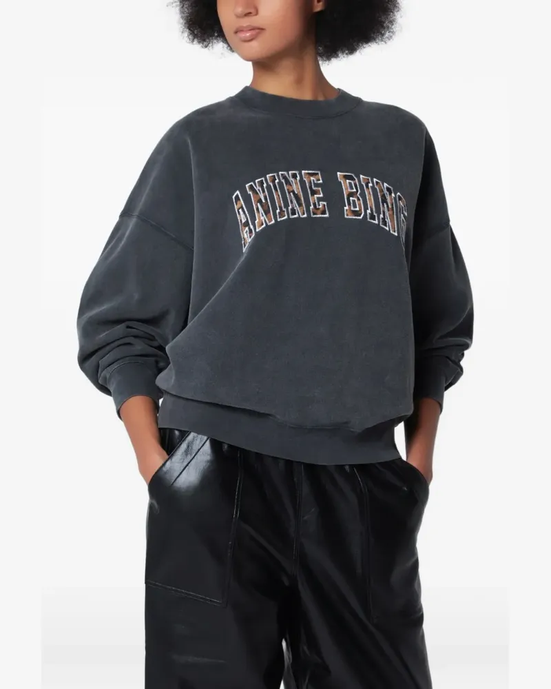 Anine Bing Miles Sweatshirt - Schwarz Schwarz