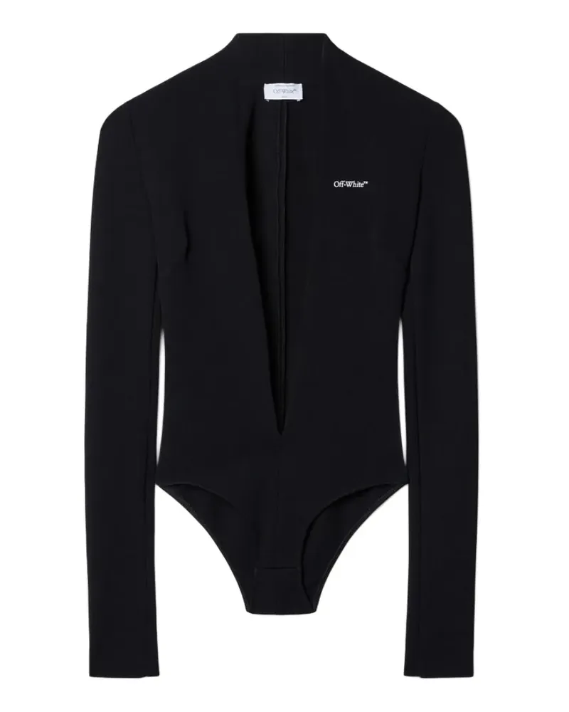 OFF-WHITE Langärmeliger 00 Angel Body - Schwarz Schwarz