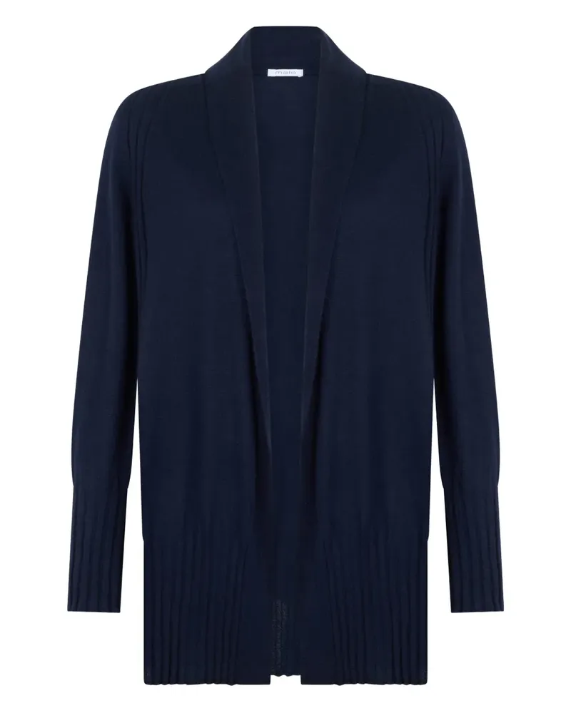 Malo shawl-collar cardigan - Blau Blau