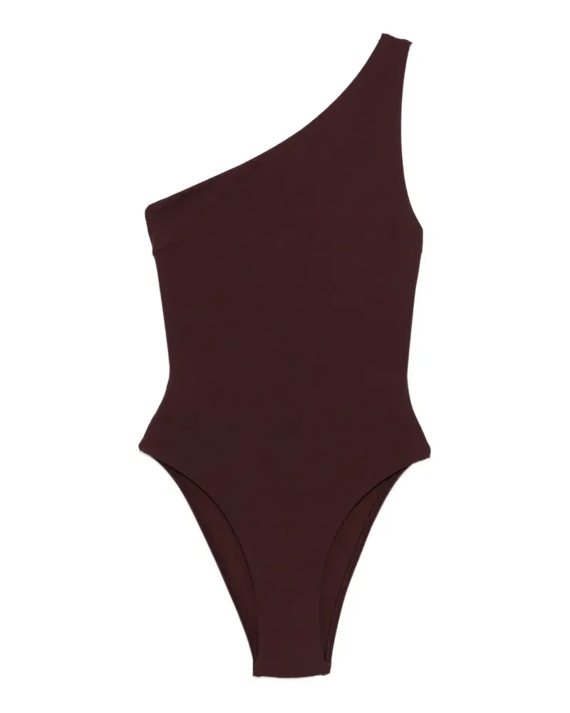 Matteau Asymmetrischer Badeanzug - Braun Braun