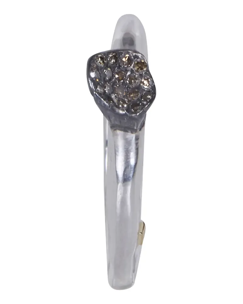 Rosa Maria diamond ring - Silber Silber