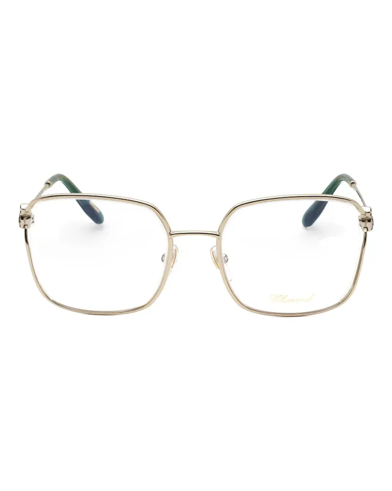 Chopard square-frame glasses - Gold Gold