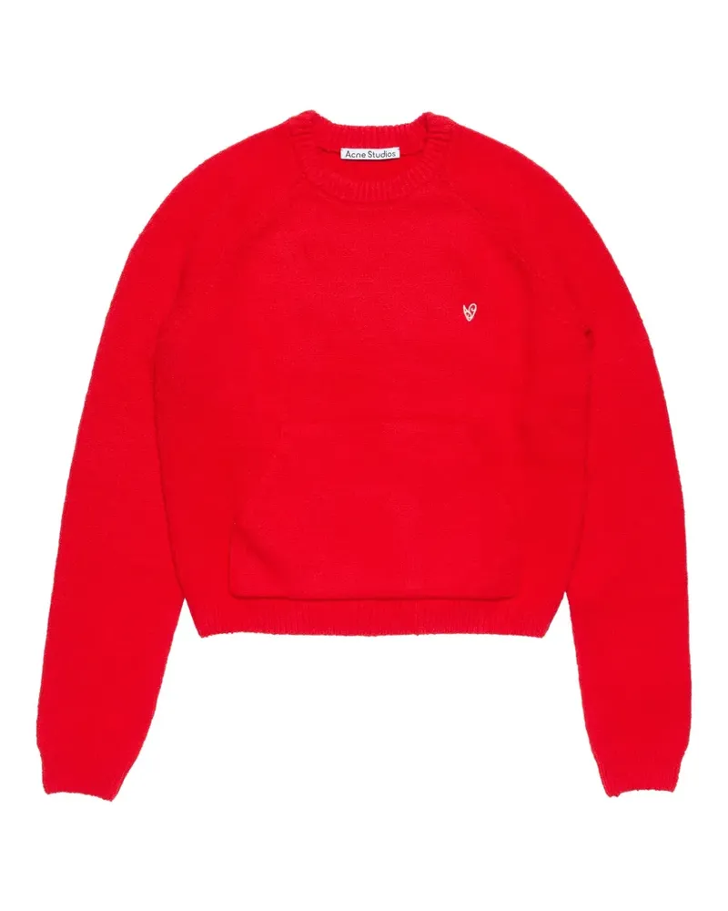 Acne Studios Pullover mit Taschendetail - Rot Rot