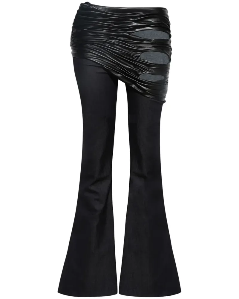 DI PETSA Drapierte Jeans - Blau Blau