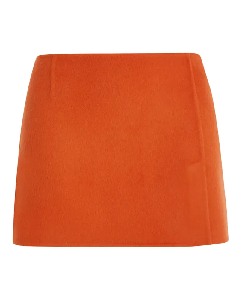 P.A.R.O.S.H. P.A.R.O H. Minirock in A-Linie - Orange Orange