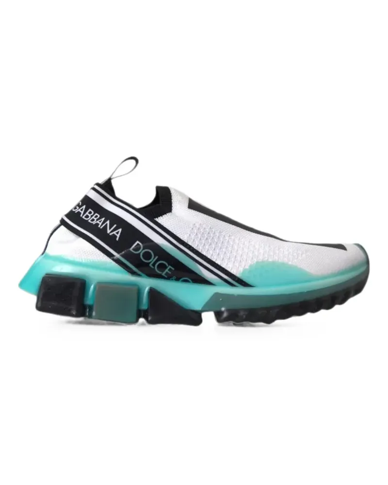 Dolce & Gabbana Sorrento Slip-On-Sneakers - Weiß Weiß