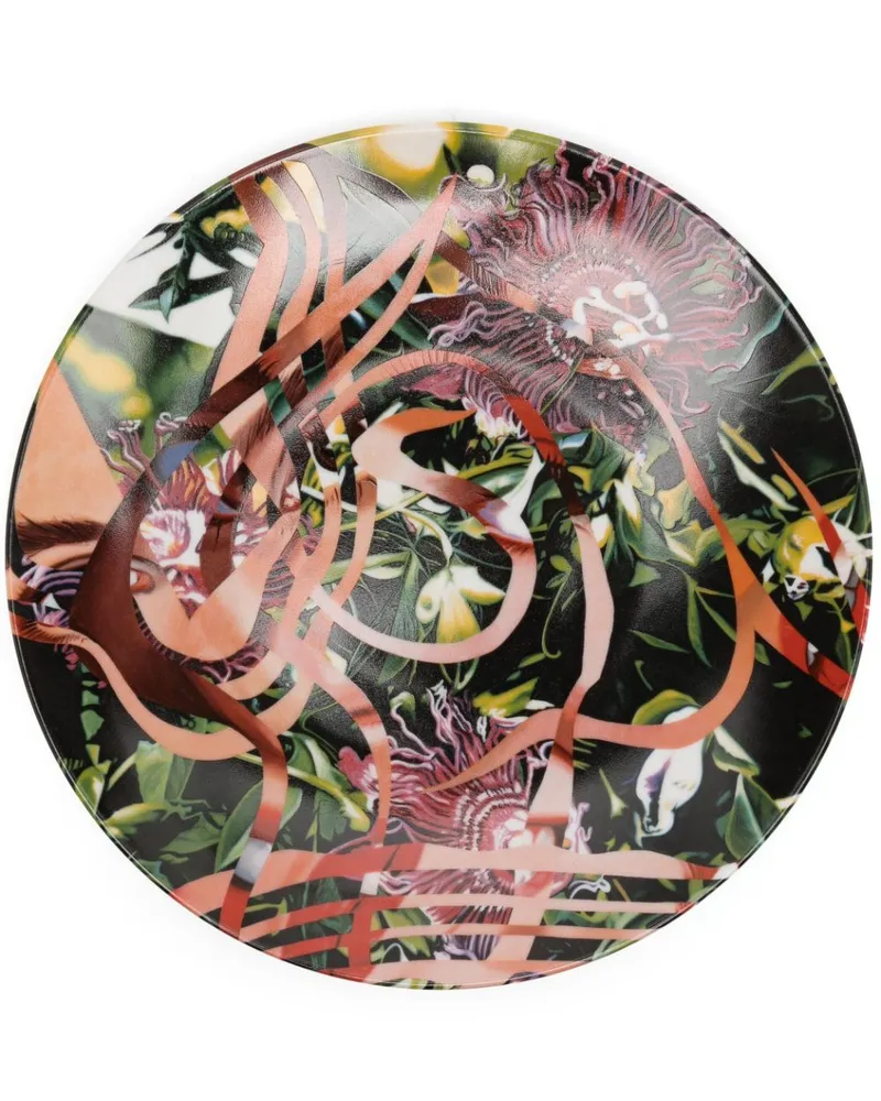 Ligne Blanche Rosenquist Teller aus Porzellan - Rot Rot