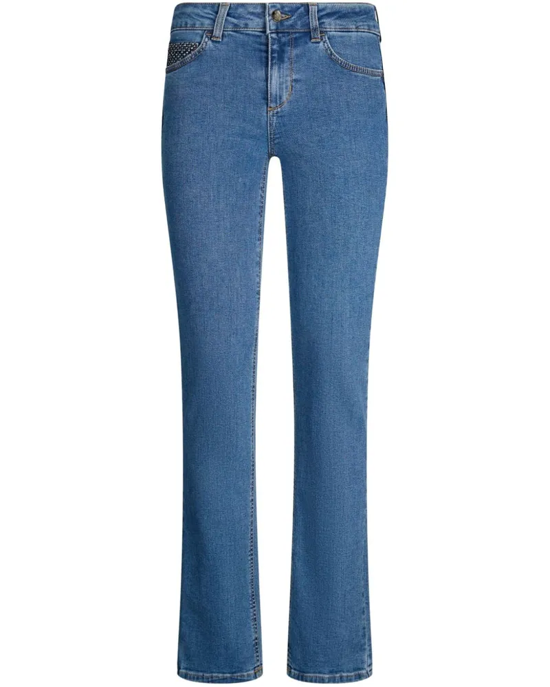 Liu Jo Jeans mit Schmucksteinen - Blau Blau