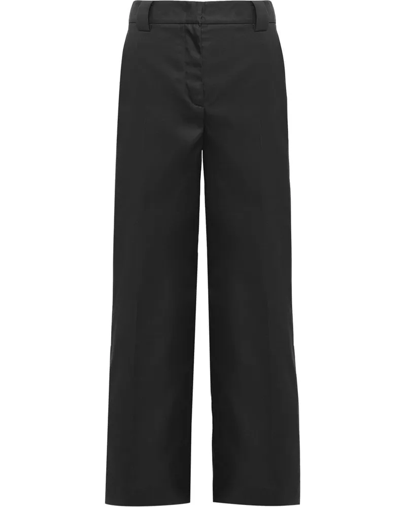 Prada Gabardine-Hose - Schwarz Schwarz