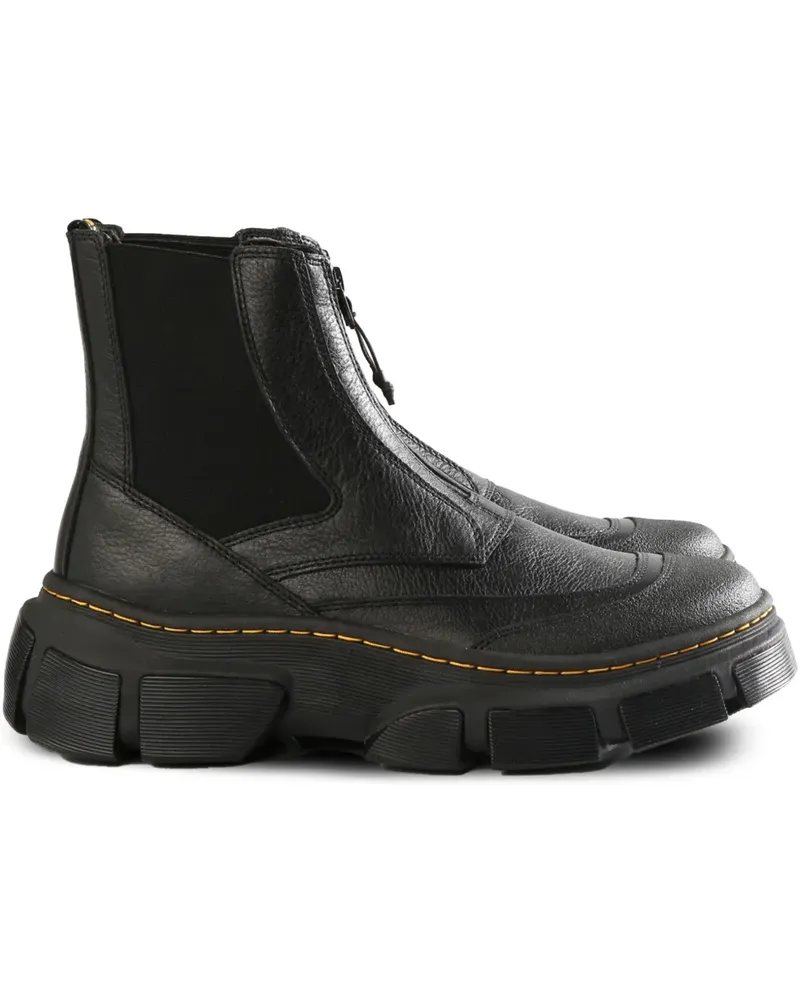 Dr.Martens leather boots - Schwarz Schwarz
