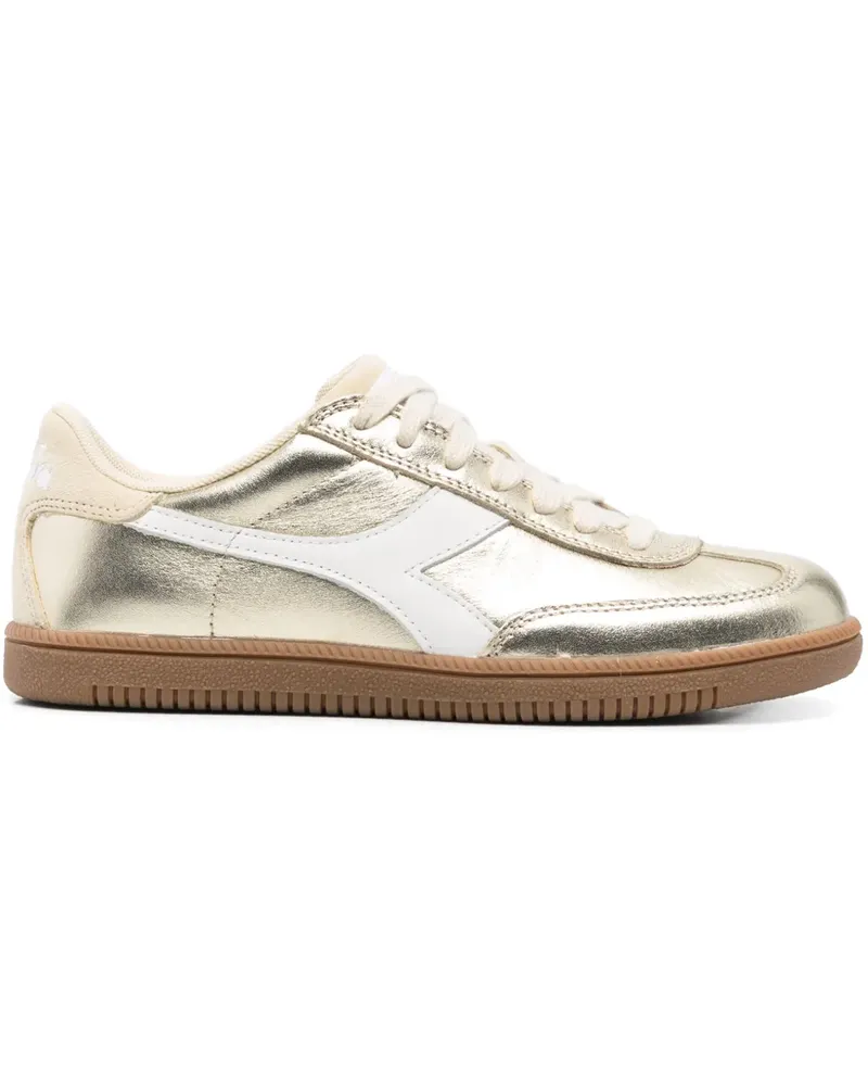 Diadora Sneakers im Metallic-Look - Gold Gold