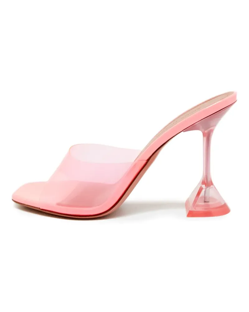 Amina Muaddi Lupita Martini Sandalen - Rosa Rosa
