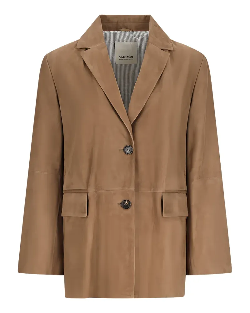 Max Mara single-breasted blazer - Nude Nude