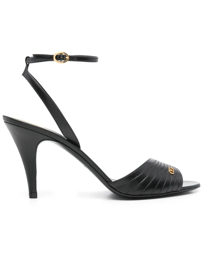 Valentino Garavani Ladycrush Sandalen 85mm - Schwarz Schwarz