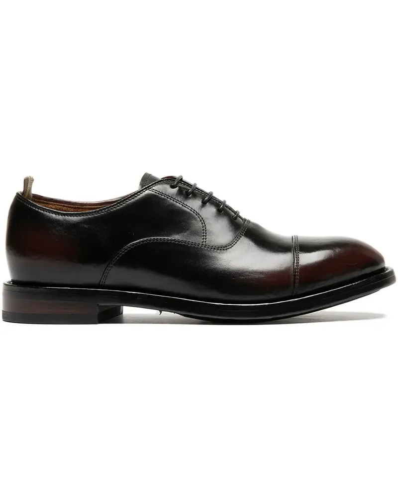 Officine Creative Italia Oxford-Schuhe aus Leder - Schwarz Schwarz