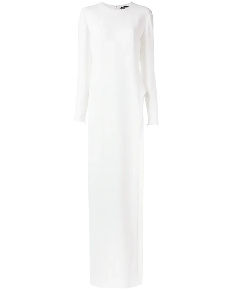 Tom Ford Robe mit Schlitz - Weiß Weiß