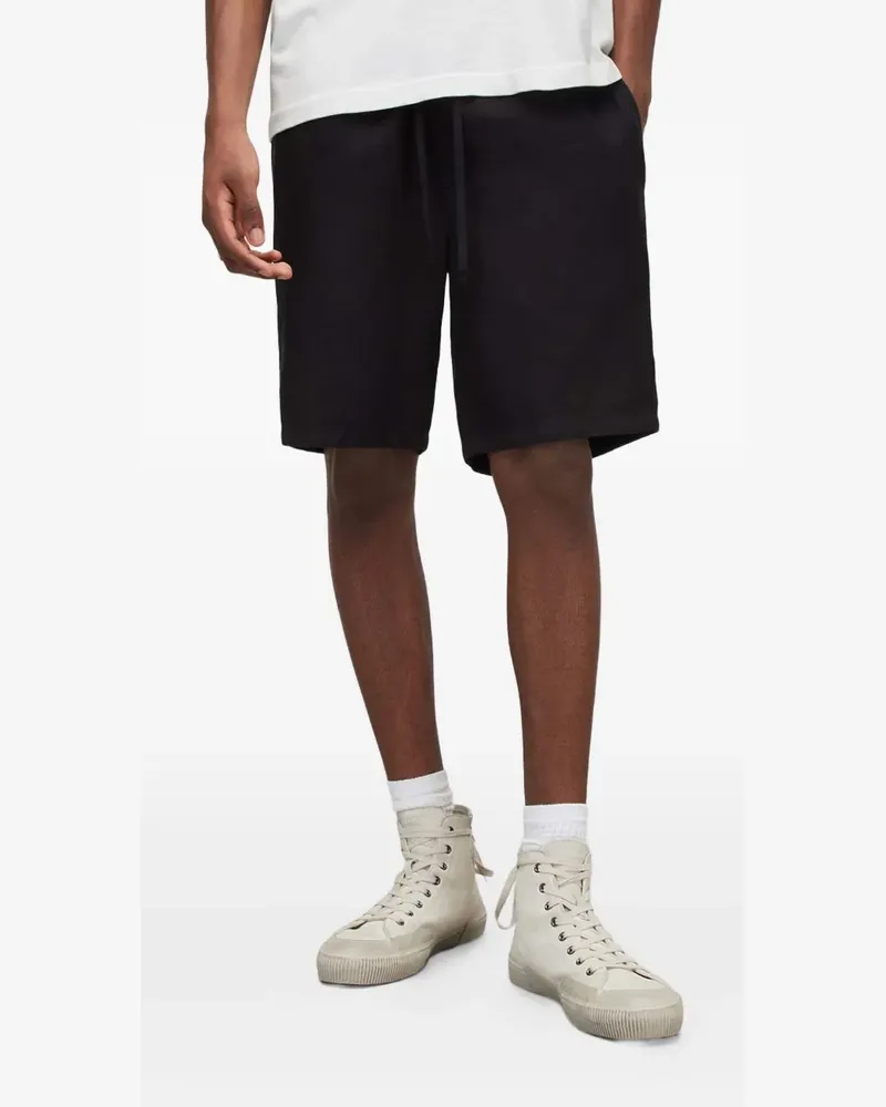 AllSaints Hanbury drawstring shorts - Schwarz Schwarz