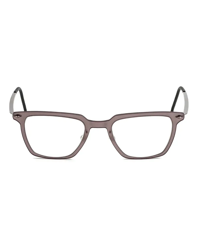 Lindberg rectangle-frame glasses - Braun Braun