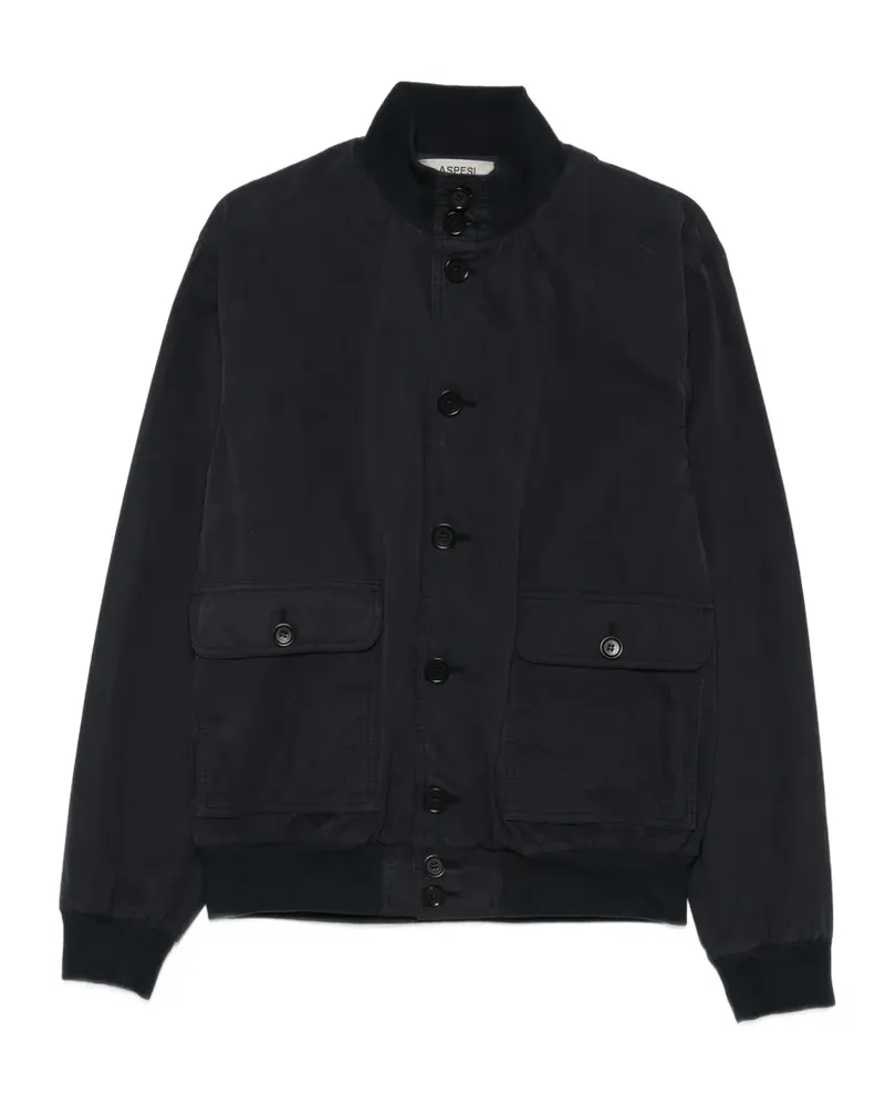 ASPESI button pocket jacket - Blau Blau