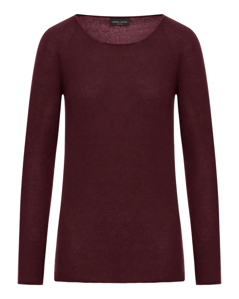 Roberto Collina Kaschmirpullover mit Raglanärmeln - Rot Rot