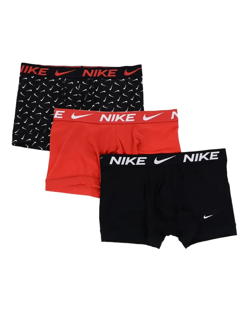 Nike Boxershorts mit Logo-Print - Schwarz Schwarz