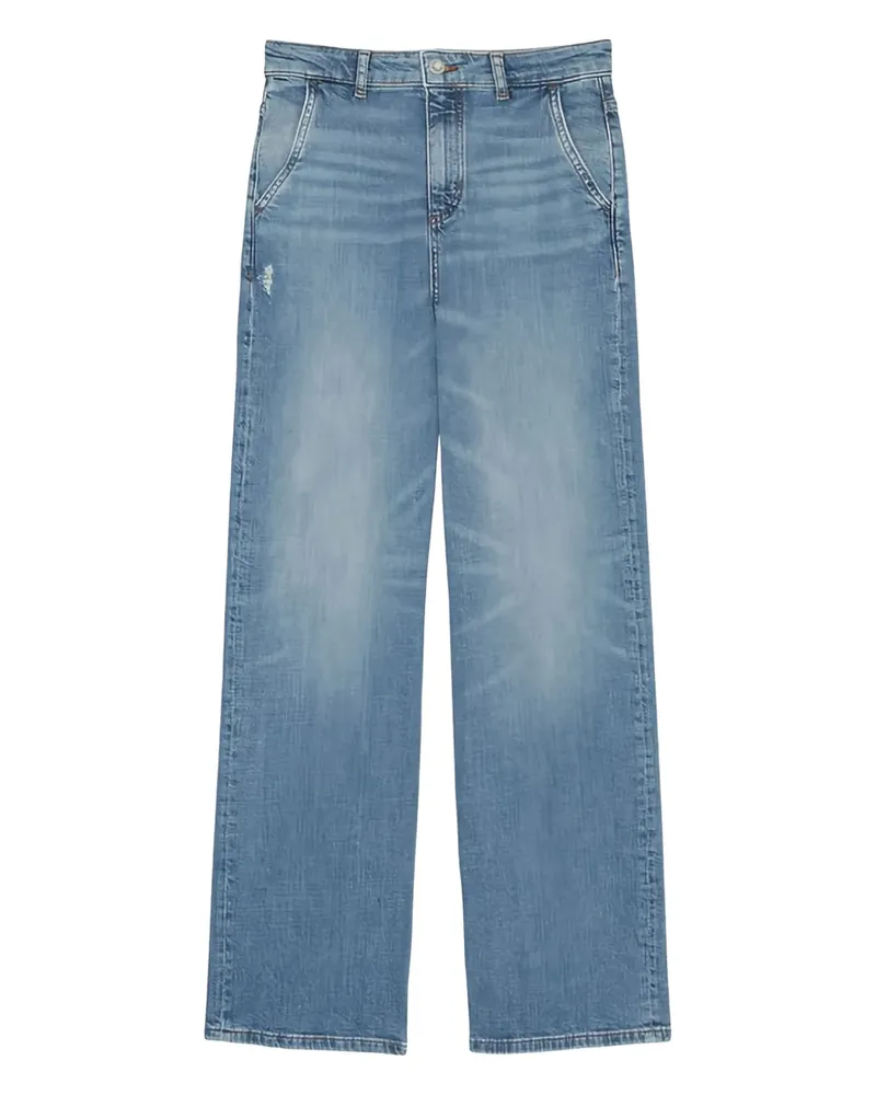 Marc O'Polo Jeans mit Logo-Patch - Blau Blau