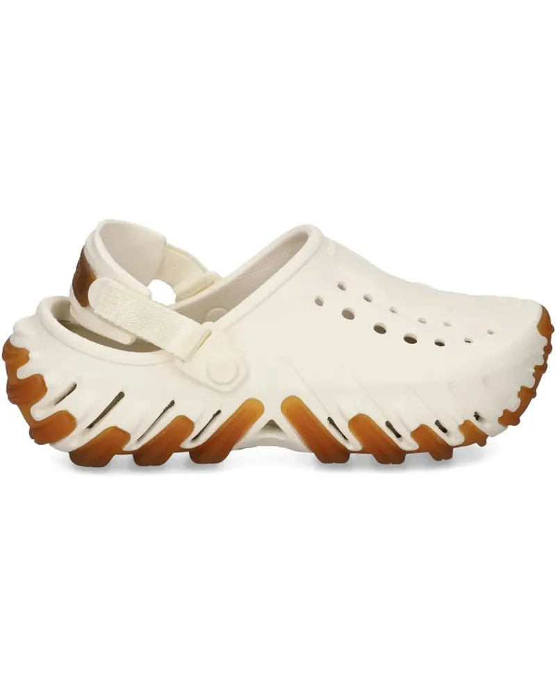 Crocs Clog-Sandalen mit perforiertem Rücken - Nude Nude