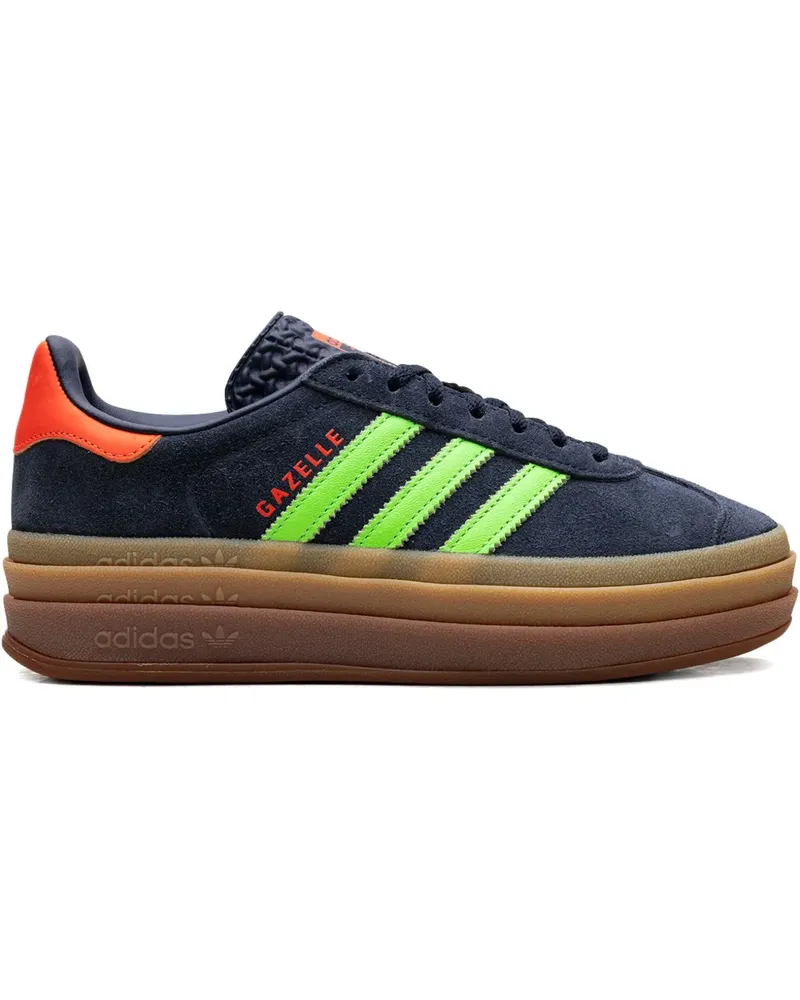 adidas Gazelle Bold Aurora Ink/Solar Orange/Gum Sneakers - Blau Blau