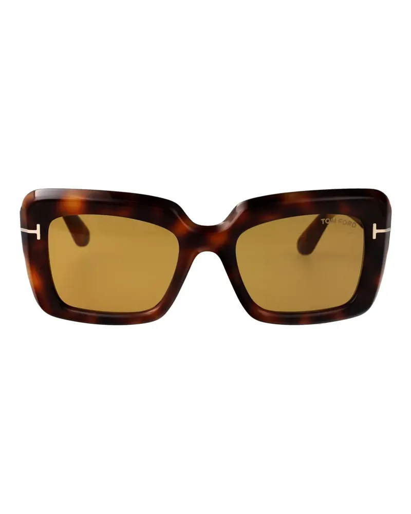 Tom Ford Leila square-frame sunglasses - Braun Braun