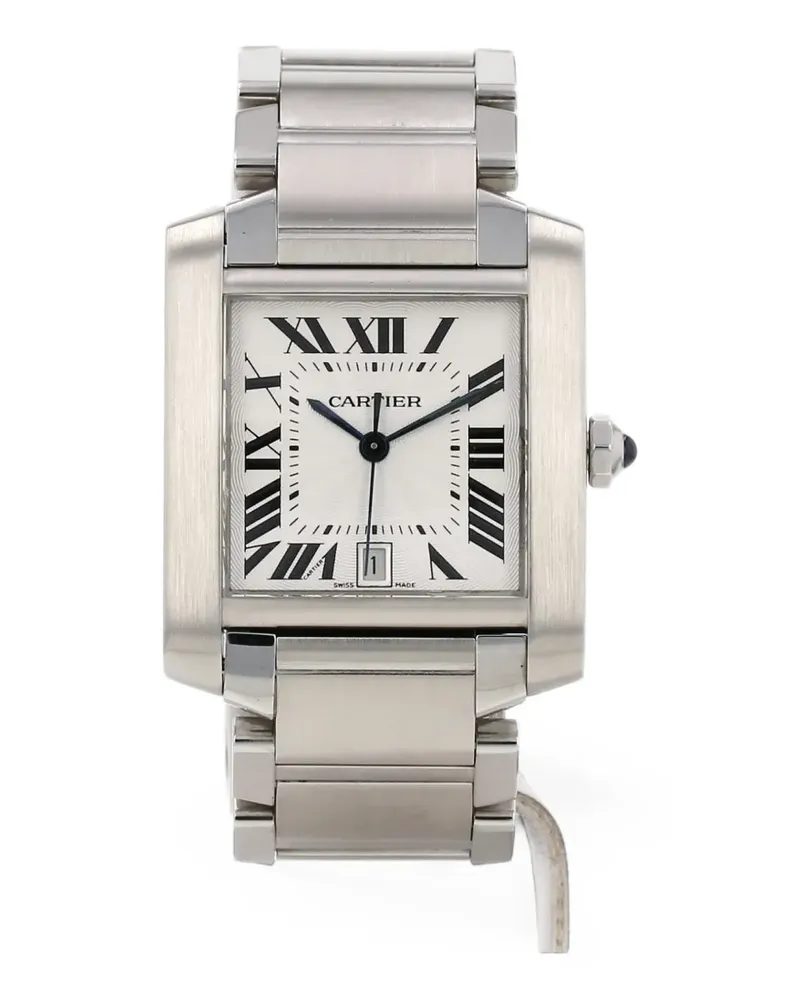 Cartier 2000s Tank Française 28mm watch - Weiß Weiß